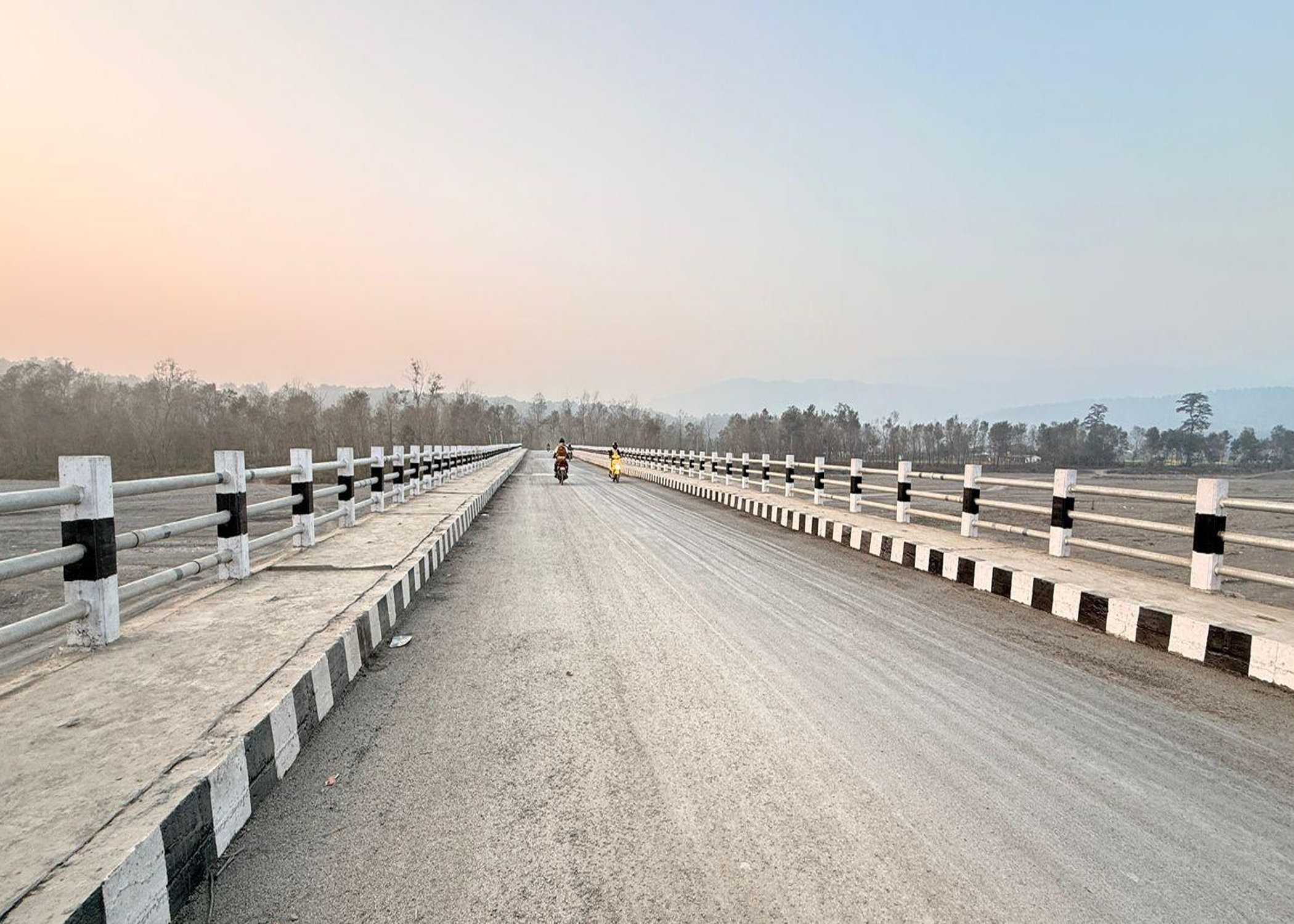 कावा खोलामा पक्की पुल सञ्चालनमा, भोजपुरका तीन पालिकाका बासिन्दालाई राहत