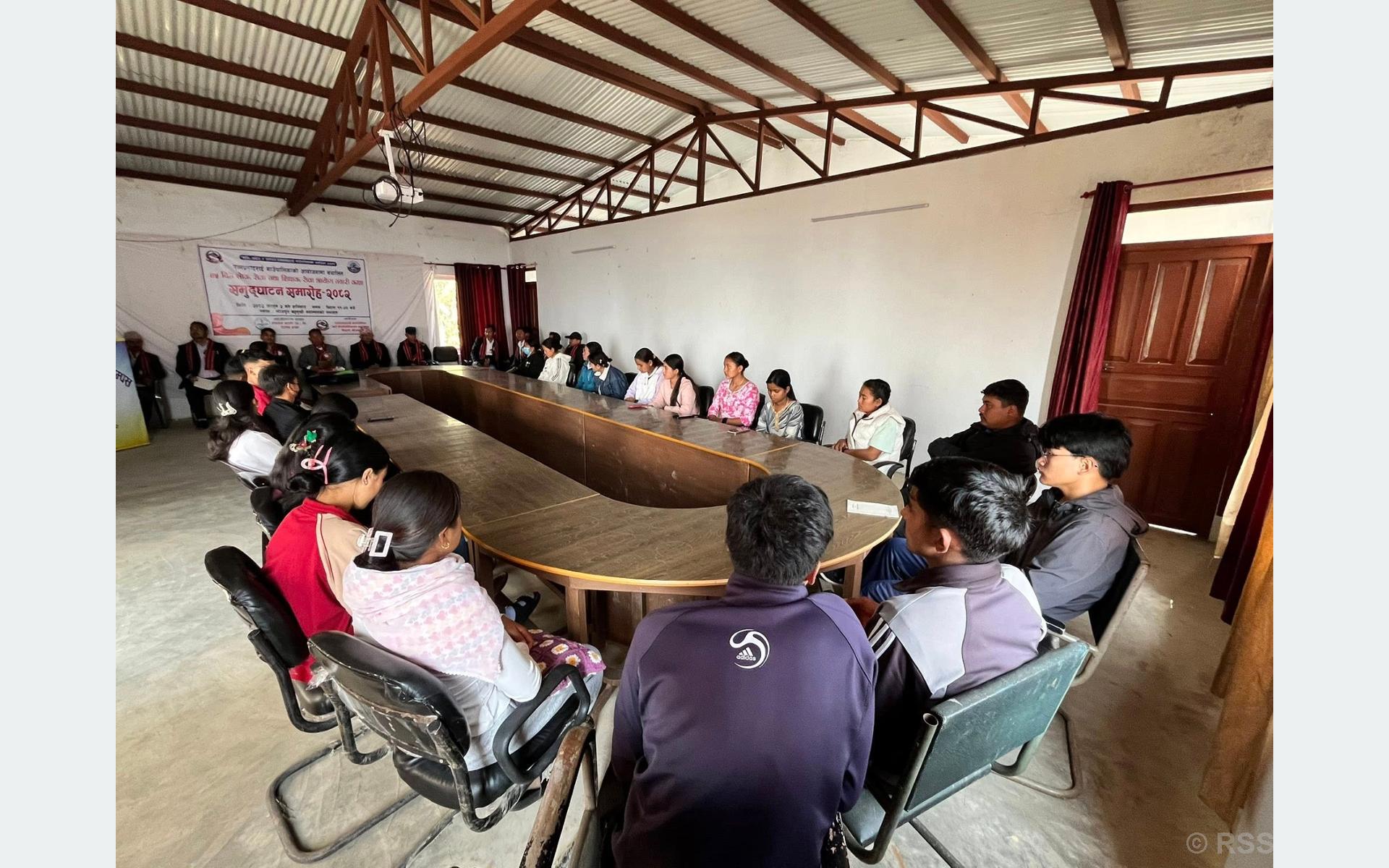 रामप्रसाद राई गाउँपालिकाद्वारा ४५ दिने निःशुल्क लोक सेवा–शिक्षक सेवा तयारी कक्षा सञ्चालन