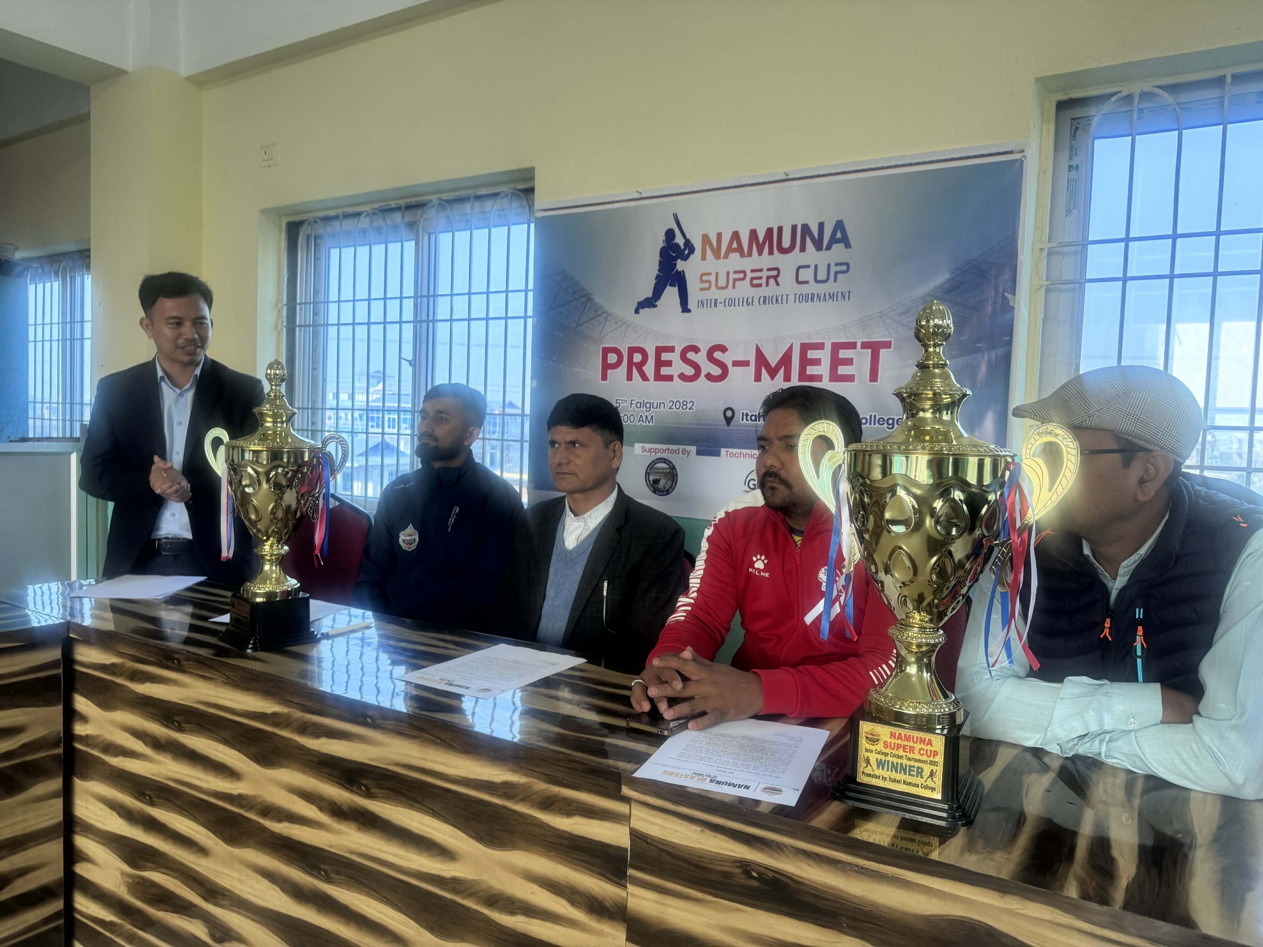 इटहरीमा ‘नमुना सुपर कप’ अन्तर–कलेज टी–२० क्रिकेट प्रतियोगिता फागुन ७ देखि