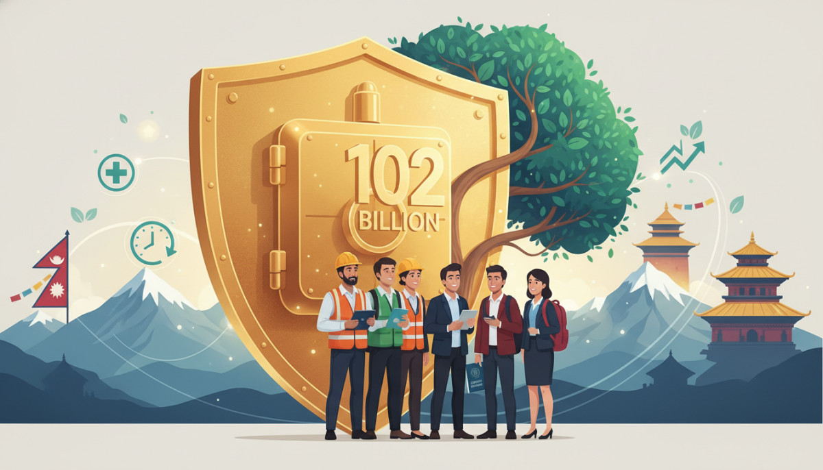 सामाजिक सुरक्षा कोषमा १ खर्ब २ अर्ब ५४ करोड रुपैयाँ जम्मा, २८ लाखभन्दा बढी योगदानकर्ता आबद्ध